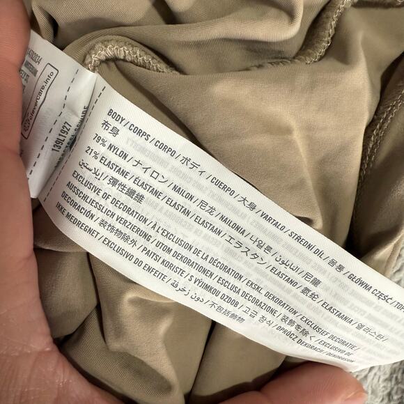 The A&F Ava Soft Matte Seamless Top, Brown, M - Picture 4 of 4